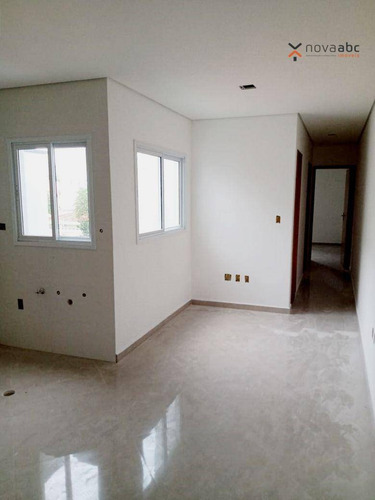 Imagem 10 de 18 de Cobertura Com 2 Dormitórios À Venda, 52 M² Por R$ 400.000,00 - Parque Das Nações - Santo André/sp - Co0684