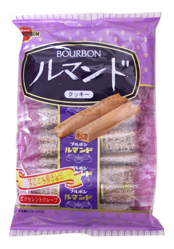 Imagen 7 de 7 de Bourbon Lumonde Galleta De Chocolate Japonesa Crujiente