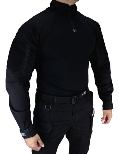 Combat Shirt Hrt Preta Tactical Dacs Original