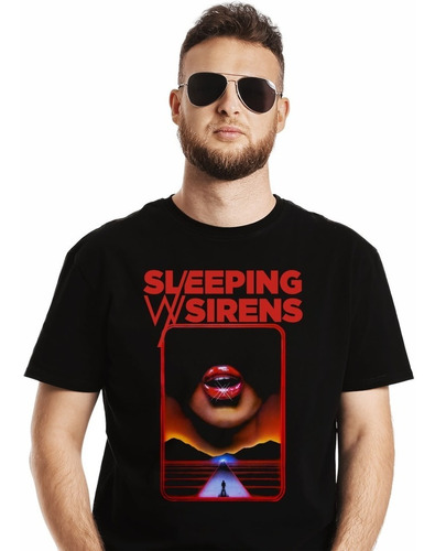 Polera Sleeping With Sirens Gossip Punk Impresión Directa