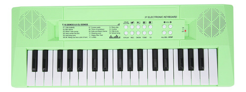 Piano Eléctrico Con Teclado Musical Bf3738 Con 37 Teclas Par
