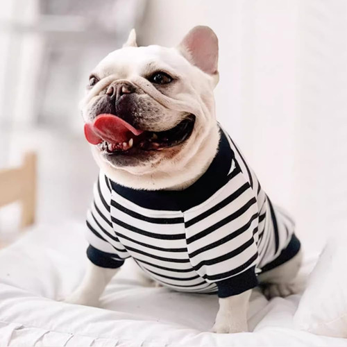 Suéter De Perros De Otoño Aniac Para Camisa De Perro A Rayas