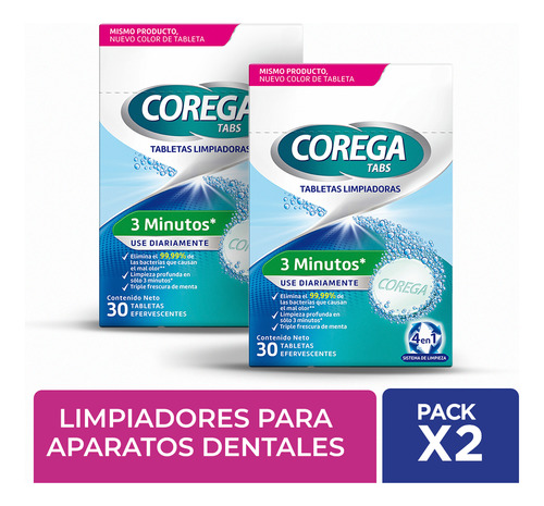 Duopack Corega Tabs Caja X30