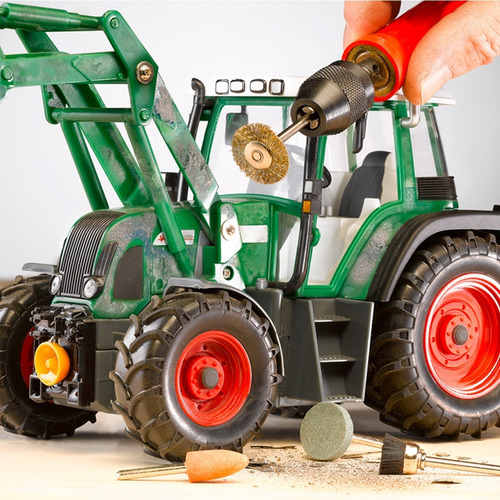 Imagen 5 de 8 de Accesorios Para Minitorno X 105 Pz Kwb Einhell Dremel Bosch