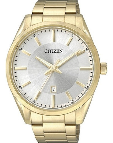 Reloj Citizen Caballero Bi1032-58a Dorado Elegante Original
