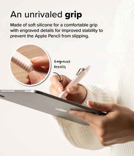 Case Ringke Silicone Para Apple Pencil Pro | Rosa Arena