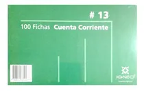 Comprar Fichas Cuenta Corriente Número 13 100 Fichas Marca Igneo