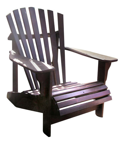Imagen 6 de 8 de Sillón Adirondack Reposera Banco De Madera Para Jardín