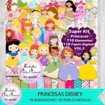 Comprar Papeles Digitales Y Cliparts Imagenes Png Princesas Disney
