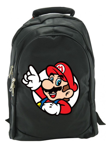 Morral Mario Bros Games I Sport Maleta De Espalda Bolso