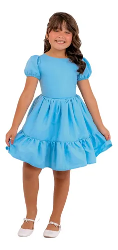 Vestido Frozen Borboletas Flores Elsa Ana Olaf Luxo