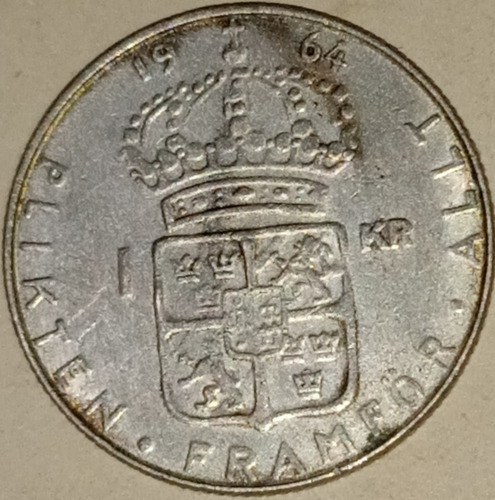 Moneda Antigua De Suecia