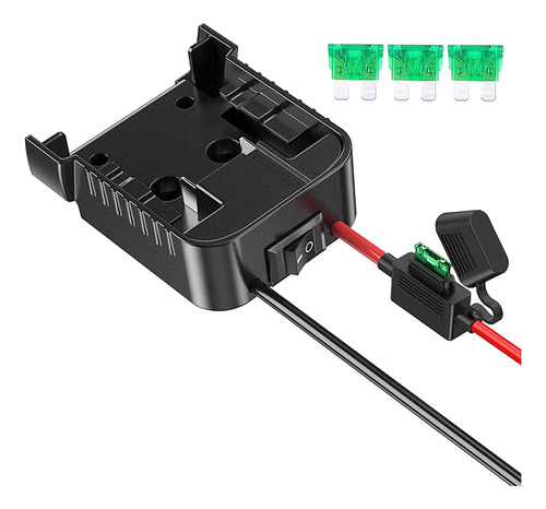 Adaptador Power Wheels De 12 Awg Para Batería De Litio Team