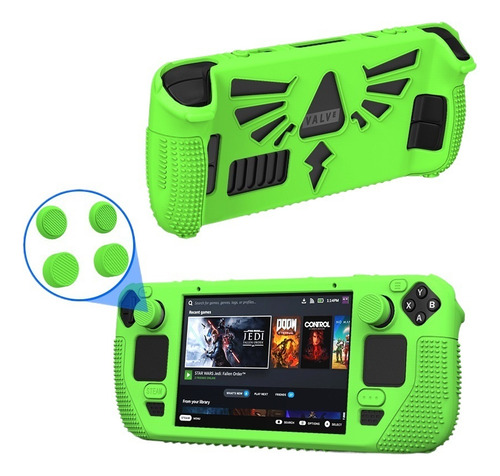 Funda Protectora De Silicona Para Steam Deck V Handhelds