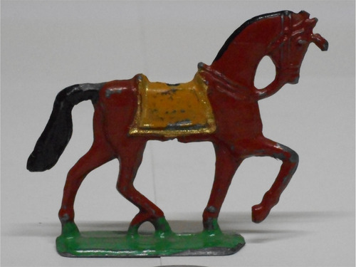 Mini Caballo De Plomo Antiguo De Colección