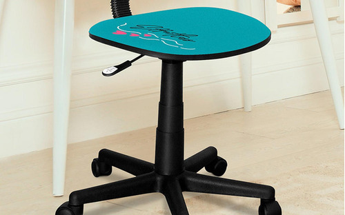 Silla Estudiantil Xtech XTF-DC001MM Disney Minie Mouse Estudiantes Color Aguamarina