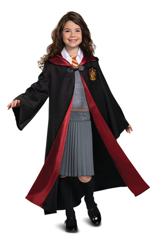 Harry Potter Hermione Granger - Disfraz De Lujo Para Niñas.