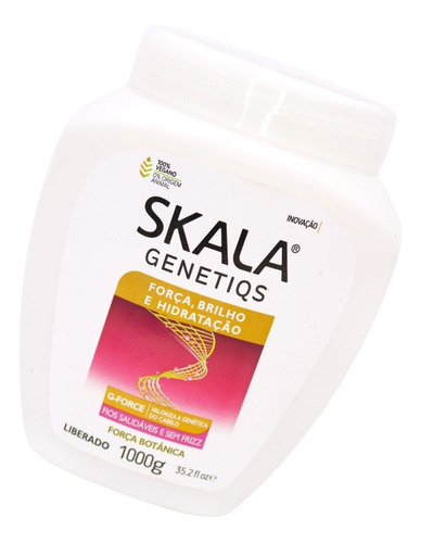 Skala Genetiqs Máscara Vegana Fuerza Brillo Hidratación 1kg