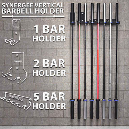 Synergee Soporte Vertical Para Barras De 1, 2 O 5 Barras Par