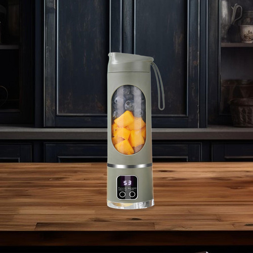 Mezclador De Licuadora Portátil 450 Ml Compacto Verde