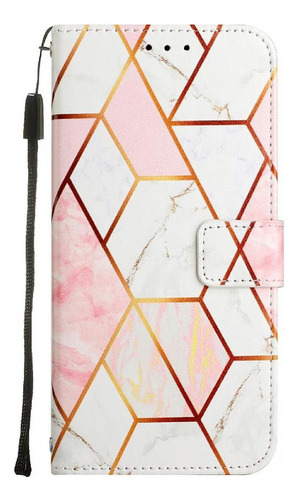 Funda For Cubot A20 Con Función Atril Y Diseño De Mármol De Poliuretano.