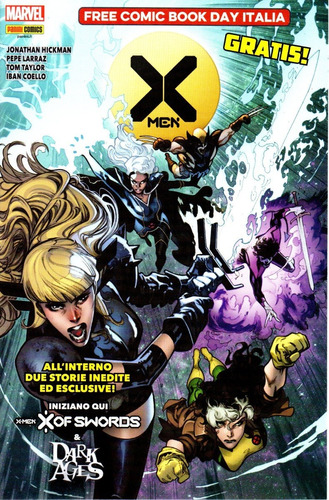X-men Free Comic Book Day Italia  - Bonellihq