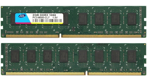Imagen 1 de 5 de 2x 2gb Memoria Computadoras Ram Pc Ddr3 Pc3-8500u 1066mhz
