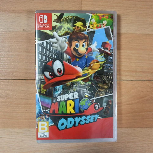 Video Juego Nintendo Switch Super Mario Odyssey