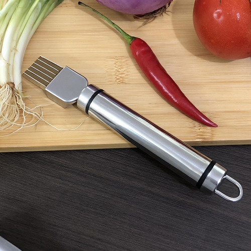 4 De Cebolleta De Verde De Acero Inoxidable Para Restaurante