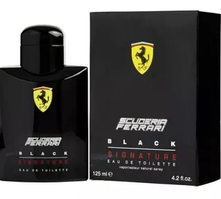 Perfume Ferrari Black X 125 Ml Original Caja Cerrada