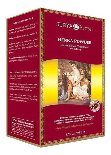 Surya - Crema De Henna Dorado Marron