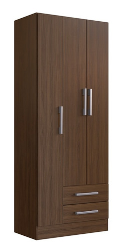 Placard Ropero 3 Puertas 2 Cajones Rp1320 Cacao - Cuotas