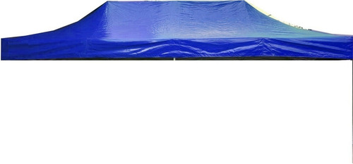 1 Lona Cobertura 4,5x3 Pvc Reforcada (estrutura Nao Incluso) Azul