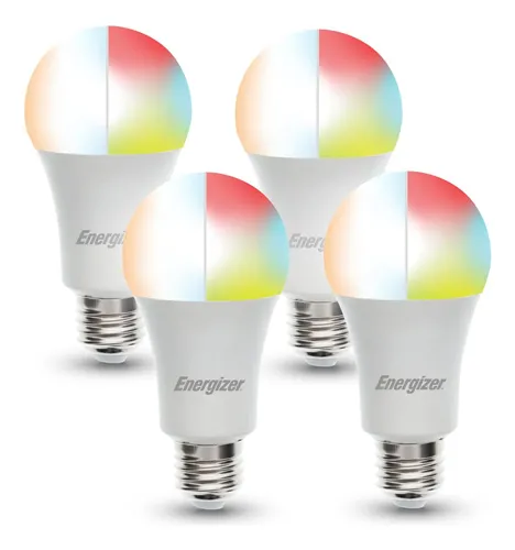 Bombilla Led Rgb Multicolor Y Multicolor Con Control De Voz
