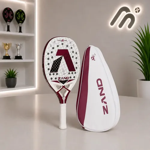 Raquete De Beach Tennis Zand Z Bruxo 2026 - Carbono 12k - Antomi