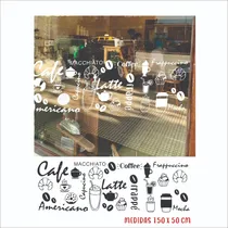 Comprar Vinilo Vidriera Cafetería Guarda