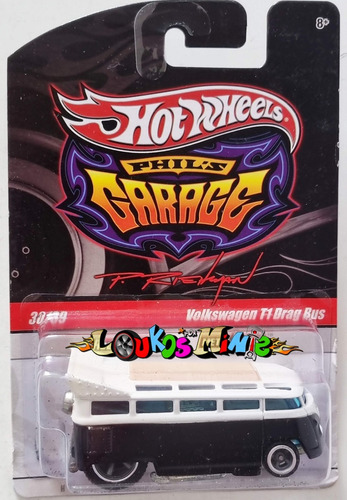 Hot Wheels Volkswagen T1 Drag Bus Kombi Phil´s Garage 30/39