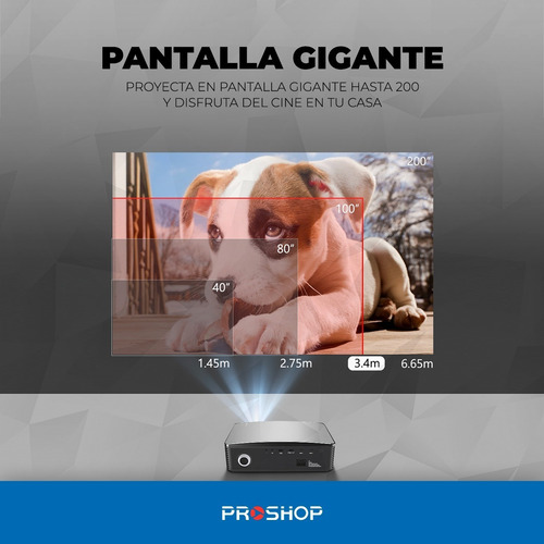 Imagen 9 de 10 de Proyector Led Potente Full Hd 4k Hdmi Vga Usb Wifi Android !
