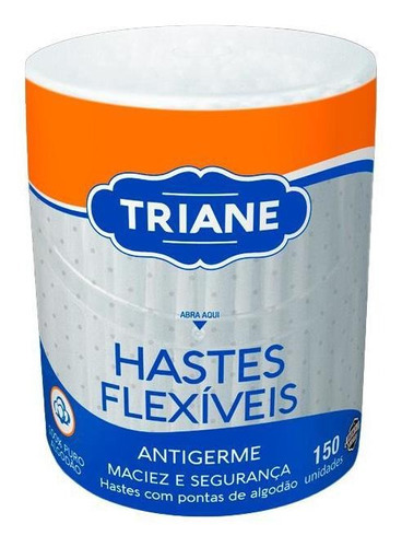 Hastes Flexíveis Triane Antigerme 150 Unidades