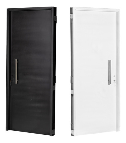 Puerta De 90 Cm De Ancho Exterior Chapa 18 Inyectada Barral 