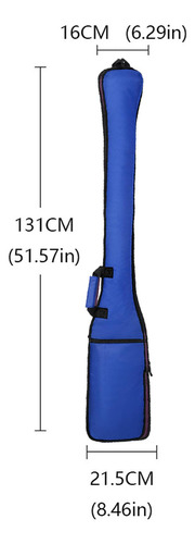 Organizador De Bolsa De Almacenamiento De Paletas Azul