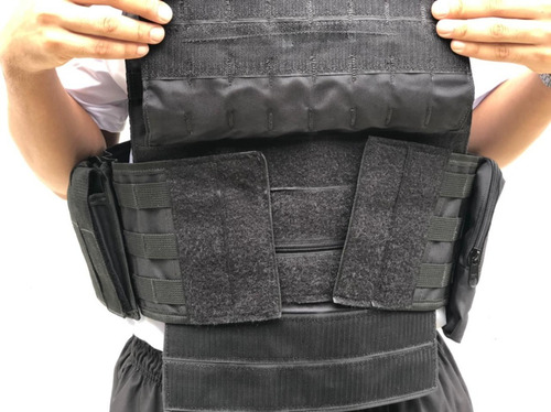 Colete Modular Tático Plate Com Camelback