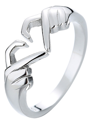 Anillo Romántico Embrace Love En Forma De Corazón