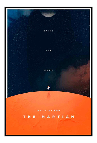 Cuadro Premium Poster 33x48cm Matt Damon Martian