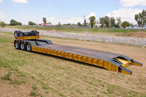Imagen 10 de 14 de Lowboy Cama Baja 80 Toneladas Desmontable Jeep Dolly