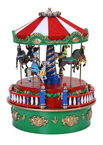 El Señor De Navidad 5  Carrusel Animado Mini Carnaval Caja D