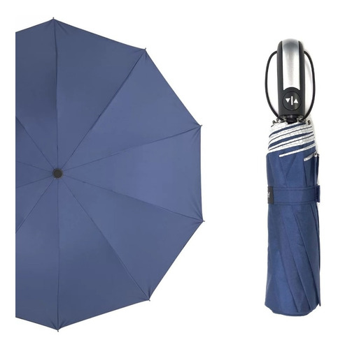 Imagen 1 de 9 de  Sombrilla Paraguas Automático Resistente Al Viento Umbrella