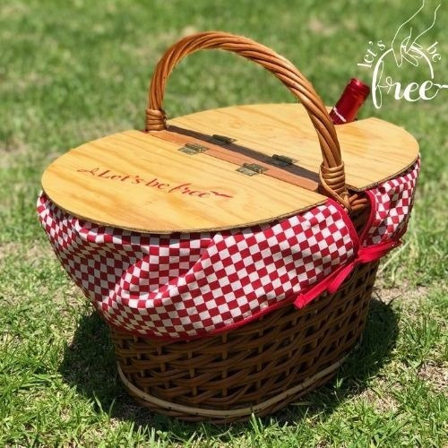 Canastas, Canastas Para Picnic Con Set Completo,