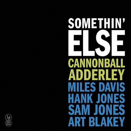Cannonball Adderley Something Else - Lp De Vinilo Amarillo