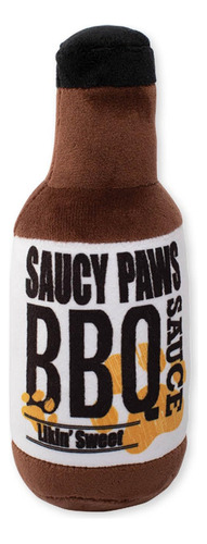 Fringe Studio Juguete De Peluche Para Perros, Salsa Bbq Sauc